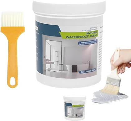 Sigillante Impermeabile Trasparente | Adesivo Per Riparazione Tetti | Sigillante Trasparente Impermeabile Resistente ai UV Per Finestra Parete Doccia Lavabo Seminterrato Bagno Piastrelle