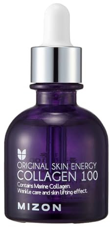 [MIZON] COLLAGEN 100 (30ml) Korean Skincare - Marine collagen serum - Intensive anti-aging treatment - Reduces wrinkles & fine lines - Hydration & Elasticity - Natural ingredients
