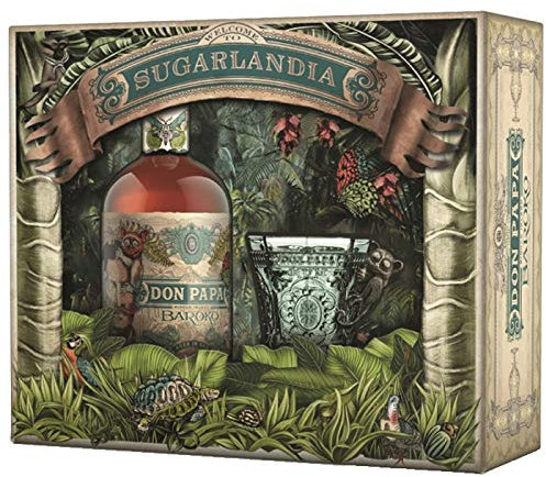 Coffret rhum Don Papa Sugarlandia Baroko