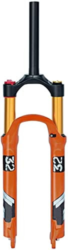 26/27,5/29 Zoll Magnesiumlegierung Vordergabel, Fahrrad Stoßdämpfer Gabeln Federweg 140mm Achse 9mm QR Scheibenbremse für MTB Fahrrad 27.5