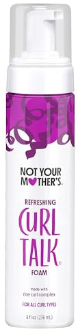 Not Your Mother’s Curl Talk Refreshing Curl Foam-8 oz 236 ml (Pack of 1)