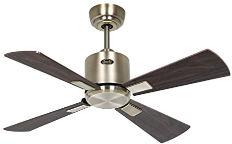 CasaFan ECO NEO III 92 MA-NB/KI, ventilateur de plafond en laiton antique avec pales réversibles