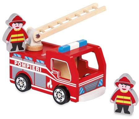 Dal Fire Truck 54107 Feuerwehrauto aus Holz