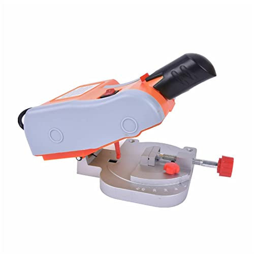 AUBEST Défonceuses, Table Machine De Découpe Banc Mini Cut-Off 0-45 Scie À Onglets Lame en Acier 3/8quot;pour Couper Métal Bois Plastique