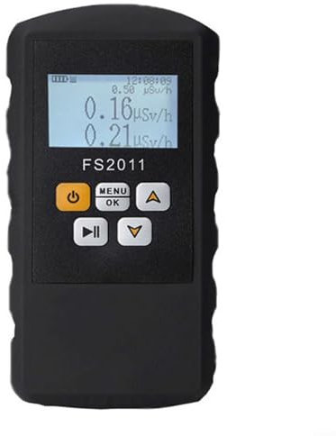 ZYNCUE EMF-Messgerät, FS2011 EMF-Detektor für Geigerzähler, tragbarer wiederaufladbarer digitaler elektromagnetischer Feldstrahlungsdetektor für Zuhause, EMF-Inspektionen, Büro, Outdoor