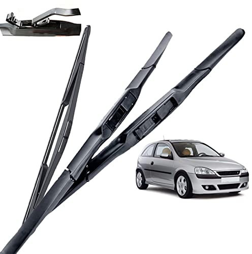 Wischerteile Windschutzscheiben-Scheibenwischerblätter, Für Opel, Für Corsa C Schrägheck 2000 2001 2002 2003 2004 2005 2006 Vorne Hinten Wischer