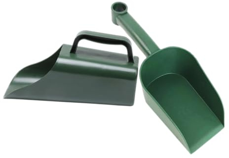 SHINEOFI Lot De 2 Pelles à Terre pour Jardinage Succulentes, Plastique Vert, Outil Multifonction pour Fleurs Et Bonsaïs, Léger Et Portable, Plantation Et Rempotage, Accessoires Jardinage Pratiques