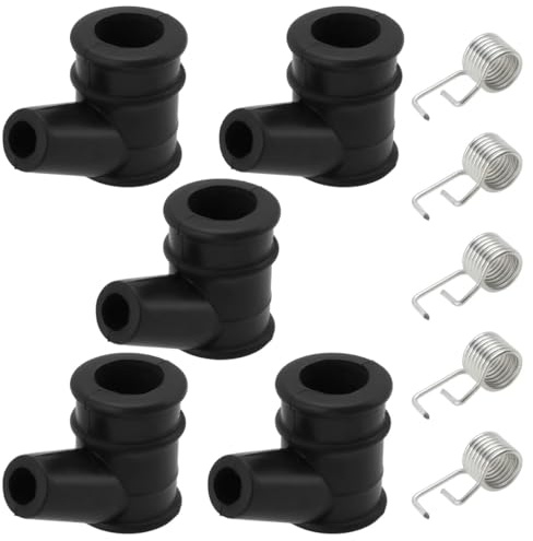 Hoite 5 connettori per candele, con molla a scatto integrata, per macchine da taglio libere e motoseghe