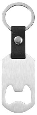 MUNZE Apribottiglie Portachiavi, Acciaio Inox Por tachiavi Personalizzato, Per Festa Di Matrimonio, Bomboniere Per Ospiti, Regali Per Feste D i Compleanno.