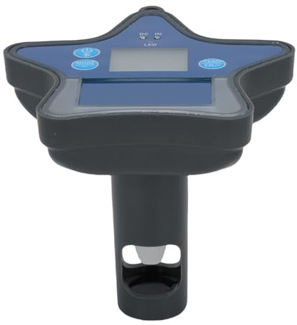Qcwwy Poolwassertester, Qualitätsmessgerät mit -App, 14 Parameter Ph Orp Tds Temperatur für Schwimmbäder und Aquarien
