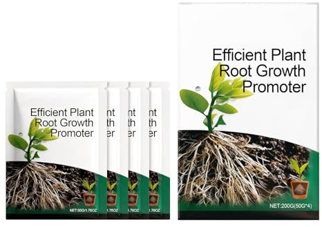 Polvere per Radicazione | Fertilizzante per la Propagazione | Polvere Radicante per la Crescita delle Piante,Per Piante Da Appartamento Fiori Alberi Terriccio Compost Giardino E Serra