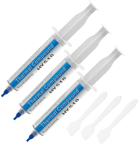Tianhaixing HY510> 1.93W / m-K Pasta térmica, Pasta térmica Profesional compuesta Compatible con Todos los procesadores, para PC/Tableta/Notework/Otros periféricos - 75g