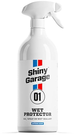 SHINY GARAGE Wet Protector 500 ML | Schnelle Sprühversiegelung mit SiO₂, sofortiger Abperleffekt, leichteres Trocknen