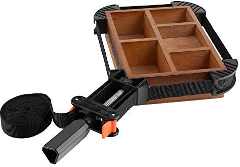 Rahmenspanner, Bandspanner mit 4 Backen, Eckklemme für Bilderrahmen