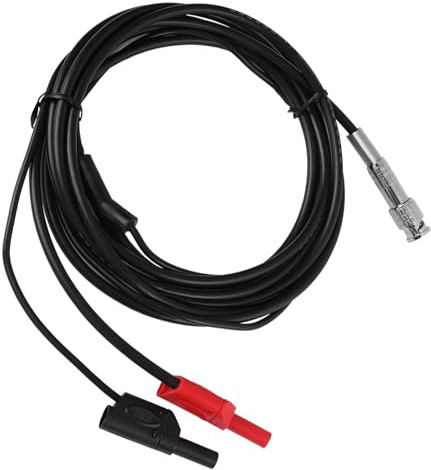 Heavy Duty BNC Test Lead Set with Multimeter Probes 3 Metre Banana Plug Adapters Alligator Clip Connectors for Electrical Circuit and Automotive Diagnostic Testing