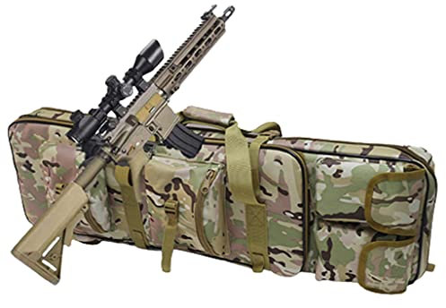 Taktische Gewehrtasche, Tactical Rifle Rucksack, Oxford Stoff Soft Air Rifle Gun Carry Case, Rifle Bag Case, Tragbare Jagdausrüstung Taktische, Fur Zum Angeln, Jagen, Schießsport 85cm