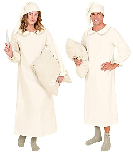 W WIDMANN MILANO Party Fashion - Costume Chemise de nuit, Somnambule, Pyjama, Pyjama