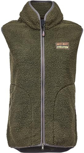 Parforce Damen Faserpelzweste Hatz-Watz Oliv, XL