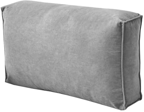 MSNCS Rückenstützkissen Rückenkissen Sofa Bett 60/70/80/90/100cm Bücherkissen Lesekissen Lendenkissen für Bett und Sofa Bequem Und Rückenlehne Wandkissen Abnehmbarem(Color1,70cm/27.5in)