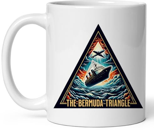 Tazza Da Caffè The Bermuda Triangle Tazze Di Caffee Uomini Latte Mug Personalizzato Tazza Innamorati, Per Merenda, The E Caffè, Bambini, 330ml