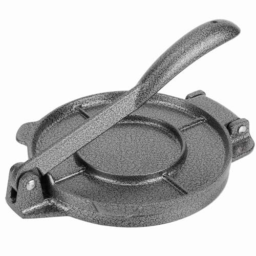 Pressa per tortilla in alluminio, resistente per impasti e focacce, utensile da cucina per uso professionale domestico