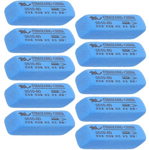 10 x Bundpoliergummi, Gitarrensaiten-Reiniger, Entrosten, Oxidationsentferner, Reiniger