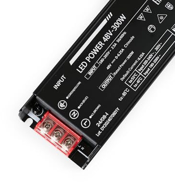 B·LED BARCELONA LED - Fuente de alimentación 300W 48V - 6.25A - Alta eficiencia - IP20