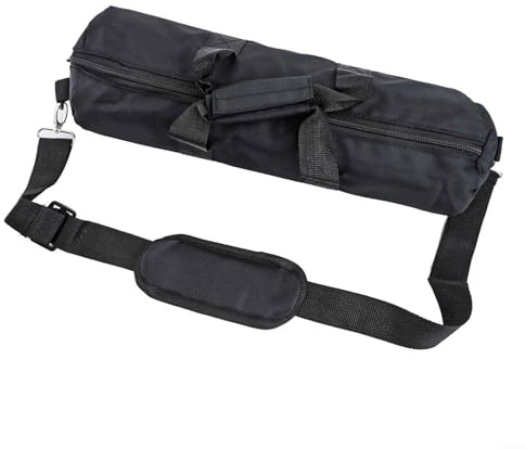 Bolsa de trípode de viaje con tela Oxford impermeable y cremallera suave, correa de hombro ajustable, ideal para llevar micrófono, fotografía (120)