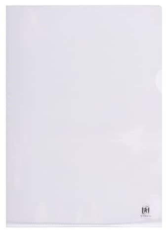 Oxford Premium Sichthülle A4, 0,15mm Kunststoff, glasklar, 100 Stück