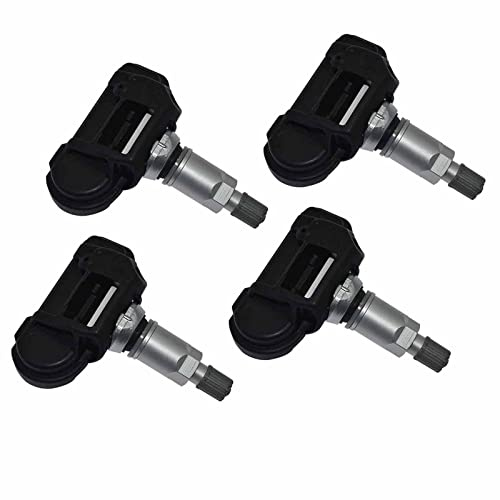 Flyself 4 Stück Reifendrucksensor 0009050030 670002790 A0009050030 433 MHz TPMS Reifendruckkontrollsystem Ersatz passend für Mercedes-Benz A/B/E/G/S-Klasse (4)