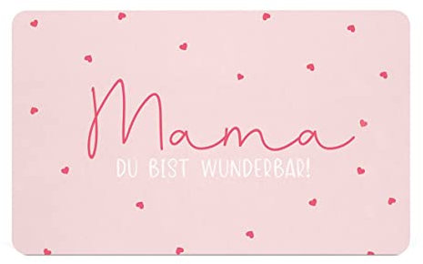 PPD Mama D@H Vassoio per la colazione Resopal 14,3 x 23,3 cm