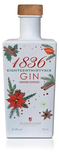 1836 Gin Winter Edition Belgain Organic Gin - Distillerie Radermacher - 0,7l - 37,5% vol