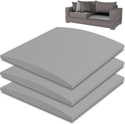 GIONAR 3 Supporti per Cuscini in Schiuma 50,8 x 50,8 cm, Ad Alta Densità per Divano da Soggiorno, Ricambio per Poltrona