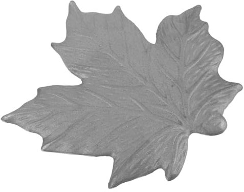 Parliky Garden Iron Paver Stone Dekorativer Fuß-trittstein Ahornblatt-design Für Garten Und Außenbereich Robust Und Langlebig Für Wege Und Landschaftsgestaltung