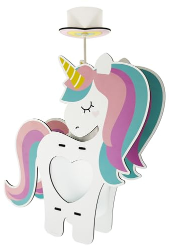 Dalber Lampada A Soffitto Pendente Bambini Unicorno
