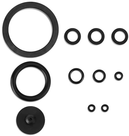 Gosknor 11pcs Sprayer Seal O Rings, Rubber Seal Rings Multiple Sizes Sealing Gasket Washer Set for Most 3L 5L 8L Sprayer, Garden Sprayer Pump Seal Replacement Parts for Most 1 Gallon 2 Gallon Sprayer