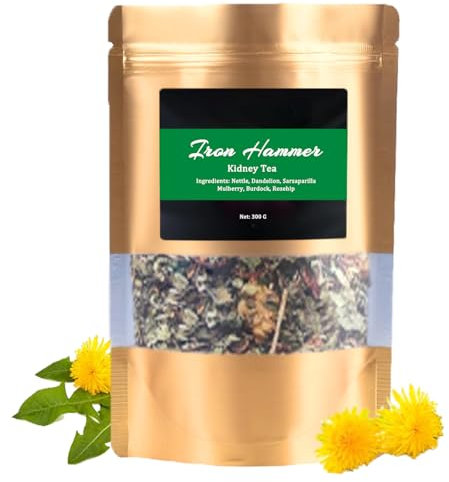 Herbal Renaissance Iron Hammer Tea for Kidney, Dandelion Tea for Liver and Kidney (1)