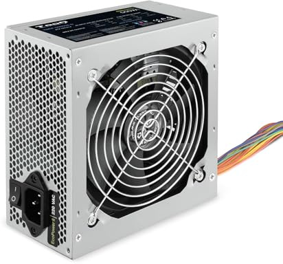 Fuente de alimentación 500W OEM, configuración EP-II TQEP-500SSE-O, Ideal para Sistemas informáticos y Dispositivos electrónicos.