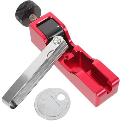 Alipis Regolazione del gap della candela kit riparazione candele parti di candele per autoveicoli spessimetro strumenti di misurazione distanza candela alluminio