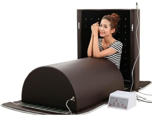 Domo de sauna infrarrojo portátil con potencia de 1200 W, piedras de jade y terapia de luz fotónica para desintoxicación, relajación y tratamiento antienvejecimiento