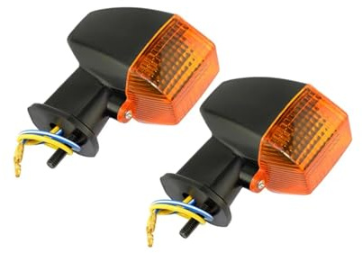 Luces Dirección Señales Motocicleta Luz De Señalización De Giro para Motocicleta para KA&WASAKI ZXR250 ZXR400 ZXR750 ZXR KLE 250/400/500 (Accesorios)