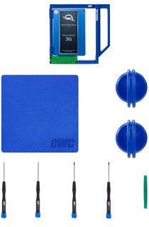 Complete Ssd Upgrade Kit For 2009 2010, 2011 27Inch Imacs; Owc 250Gb 3G Ssd, Data Doubler Optical Bay Mounting Solution, Installation Tools