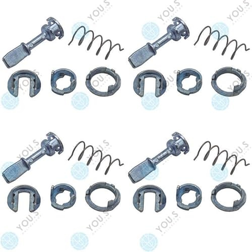 YOU.S Original 1U0837167 Türschloss Schließzylinder Vorne Links (4 Sets)