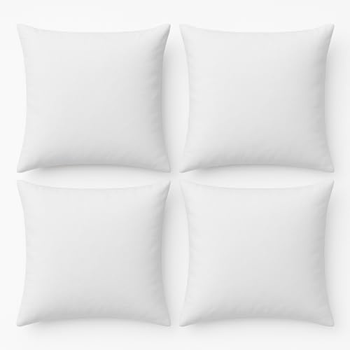 EXKLUSIV HEIMTEXTIL Fyllningskudde 40 x 40 cm (4 stycken)