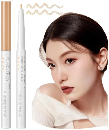 SMXTJBAI Crayon Anti-cernes Multifonction 2025 Waterproof à couvrance Totale Crayon Anti-cernes de beauté Crayon Anti-cernes pour Les Yeux pour Les cernes Affiner la Forme des Sourcils