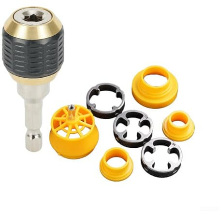 Kit di attrezzi a connessione rapida da 60 mm, cacciavite, barra di estensione esagonale e set di 7 pezzi