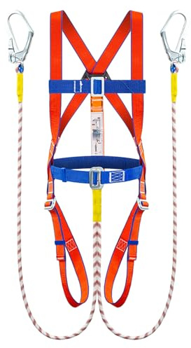 Générique Klättringssele, säkerhetssele förstärkt taksats, ergonomiska takverktyg med stötdämpande snodd, äventyrsvandringstillbehör
