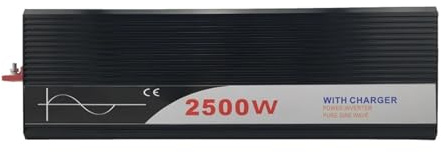 Convertisseur Tension Pur Sinus Onduleur Solaire À Onde Sinusoïdale 2500 W Avec Chargeur 12 V 24 V 48 V CC Vers CA 220 V 230 V 240 V(24V,220-230V_UNIVERSAL)