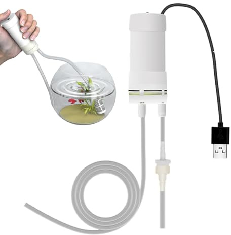 Pompa a sifone per acqua, sifone autoadescante, pompa per uso domestico, per piscina, laghetto, lavandino, irrigazione, giardino, cantina, acquario, camper all'aperto