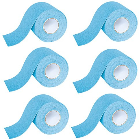 K-Active Kinesiologie Tape Classic BLAU, wasserabweisend und hypoallergen, 50 mm x 5 m, 6 Rollen